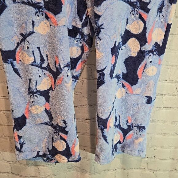 Disney Eeyore Plus Size 2x Fleece Pajama Pants - Picture 3 of 8